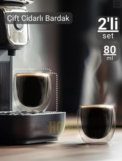 2’li Set Espresso Bardağı  80 ml 