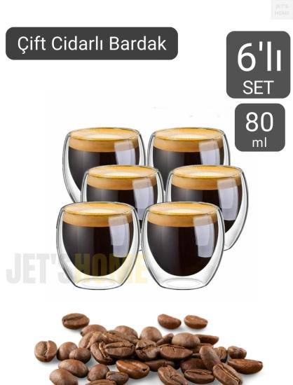 6’lı Set Espresso Bardağı  80 ml