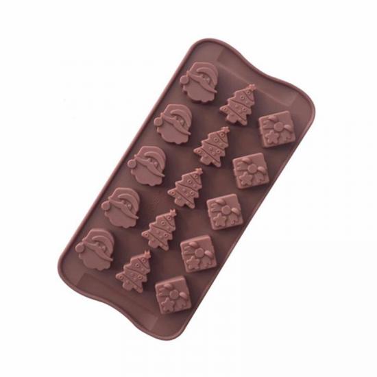 Çam Desen Silikon Çikolata Kalıbı